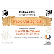 Master spazzacamini FUSPA & ANFUS